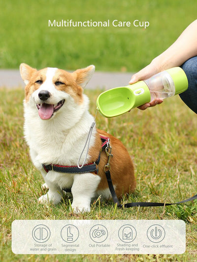 Multifunctional Portable Dog Water Bottle