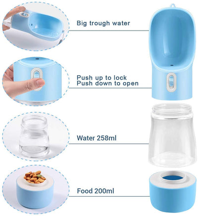 Multifunctional Portable Dog Water Bottle